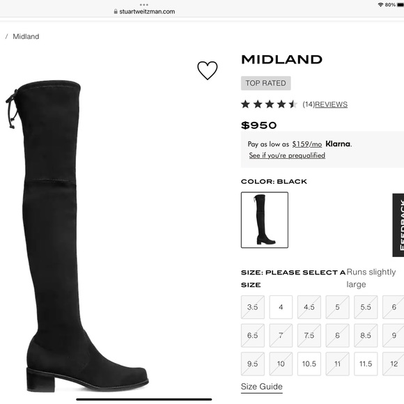 Stuart Weitzman $950 Midland Boots - Picture 2 of 16